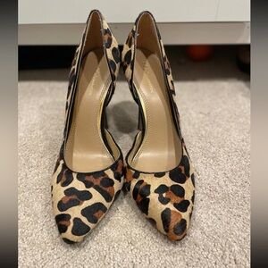BCBG Leopard Print Pumps